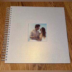 Scrapbook book - blank pages.